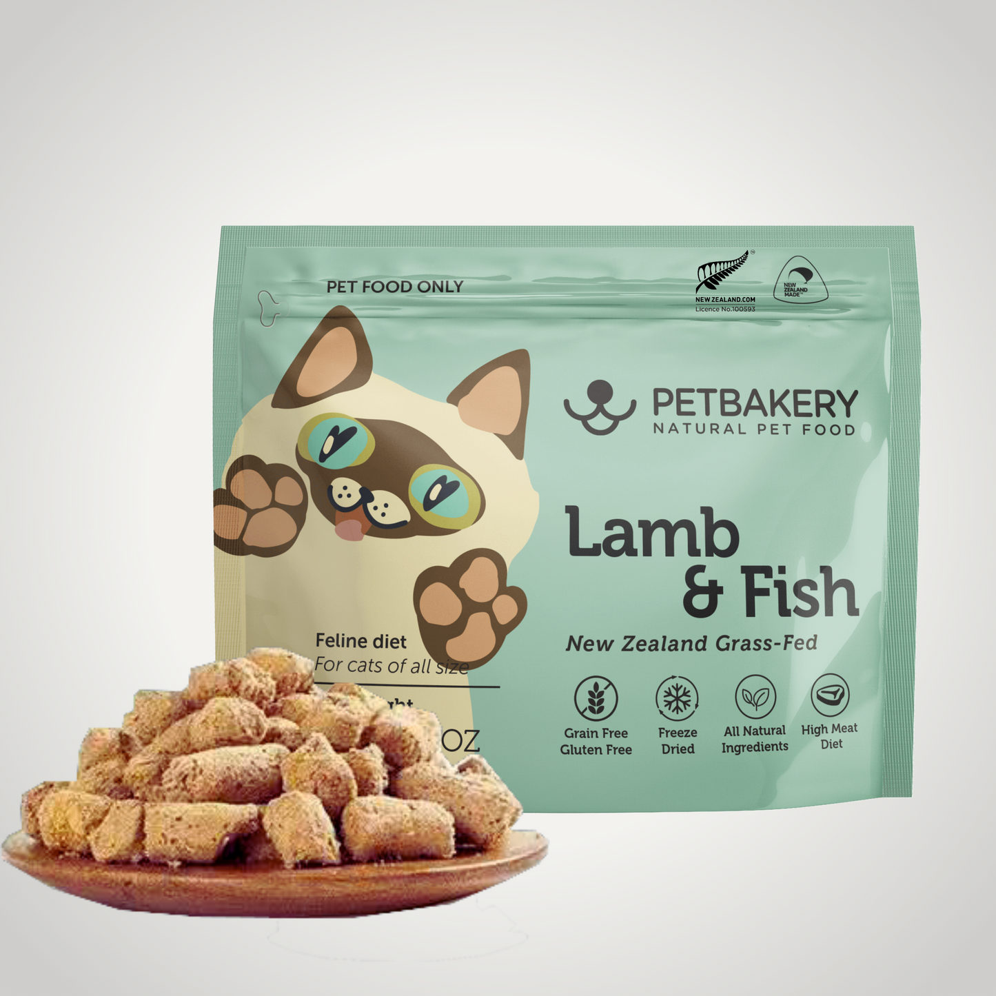 Freeze Dried -Lamb&Fish for Cats