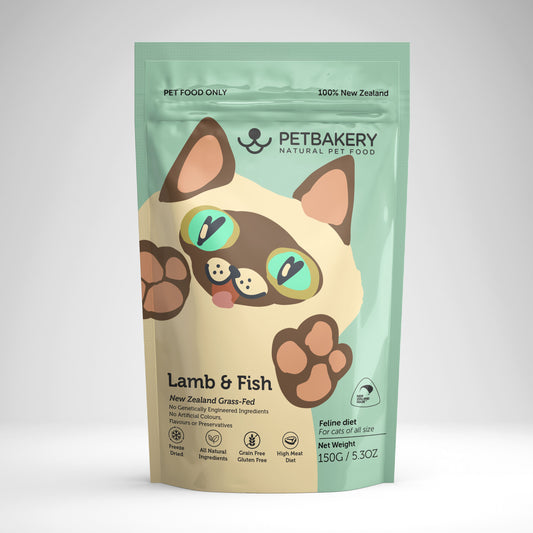 Freeze Dried -Lamb&Fish for Cats