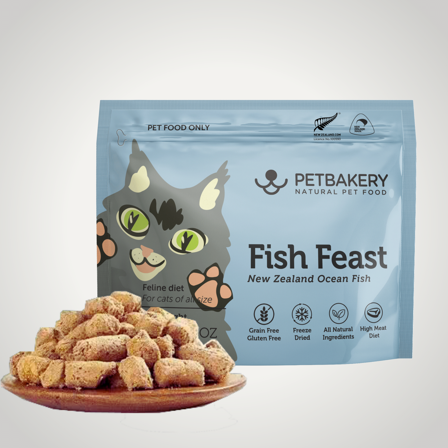 Freeze Dried -Fish Feast for Cats