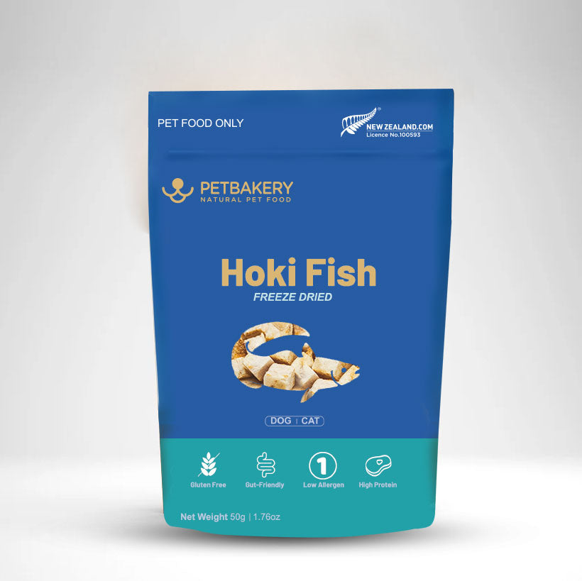 Skinless Hoki Bite Dog & Cat Treats