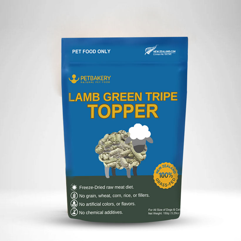 Freeze-Dried Green Lamb Tripe 180g