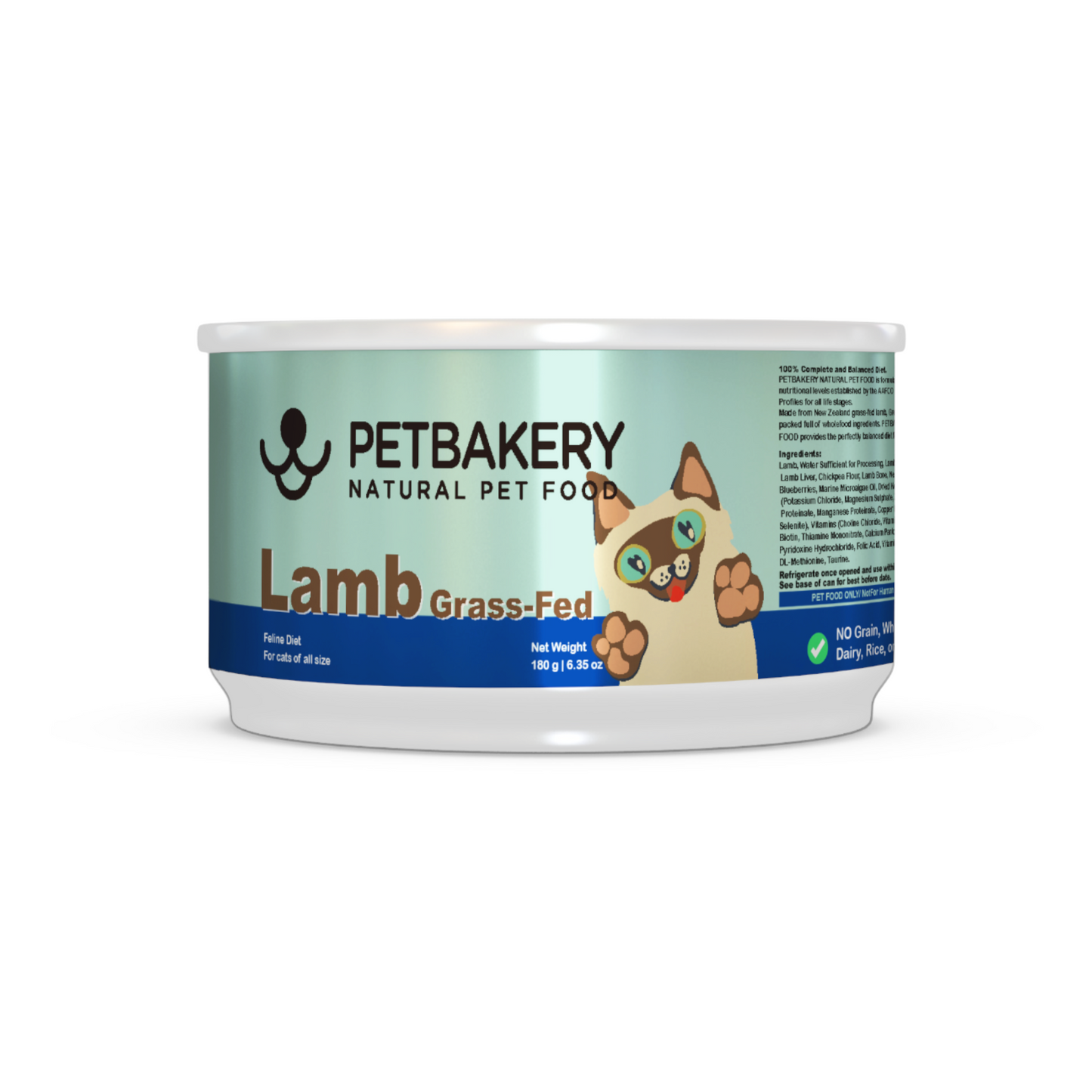 PetBakery Lamb Canned Cat Food